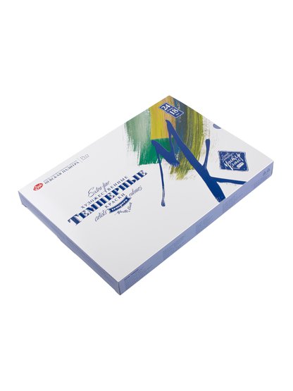 Набор темперных художественных красок "Мастер-Класс" картон, 24цв. в тубах по 18мл - Темперные краски художественные в наборах