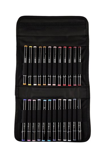 Набор маркеров для скетчинга Sketchmarker Brush Pro Fashion Set 24 цв. в картон.упак. - Скетчмаркеры в наборах