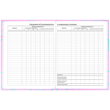 Дневник 1-11 класс 40 л., твердый, BRAUBERG, глянцевая ламинация, "Sweety", 106618 - Дневники универсальные