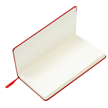 Блокнот А5 (130х210 мм), BRAUBERG ULTRA, балакрон, 80 г/м2, 96 л., в точку, красный, 113042 - Бизнес-блокноты и бизнес-тетради