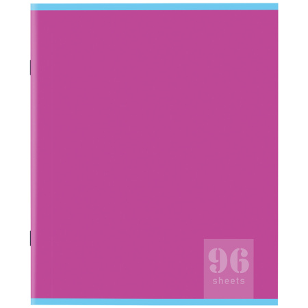 Тетрадь А5, 96 л., STAFF, скоба, клетка, офсет №2 ЭКОНОМ, обложка картон, "Monochrome" (микс в спайке), 404442 - Тетради более 60 листов