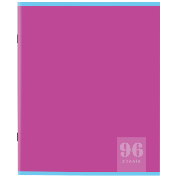 Тетрадь А5, 96 л., STAFF, скоба, клетка, офсет №2 ЭКОНОМ, обложка картон, "Monochrome" (микс в спайке), 404442 - Тетради более 60 листов