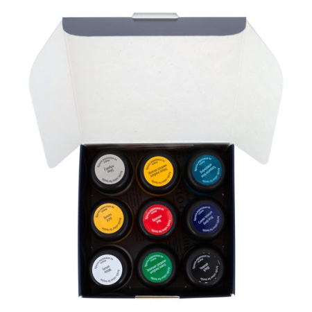 Набор акриловых красок ткань картон 9шт х 20мл "Decola" - Краски по ткани в наборах