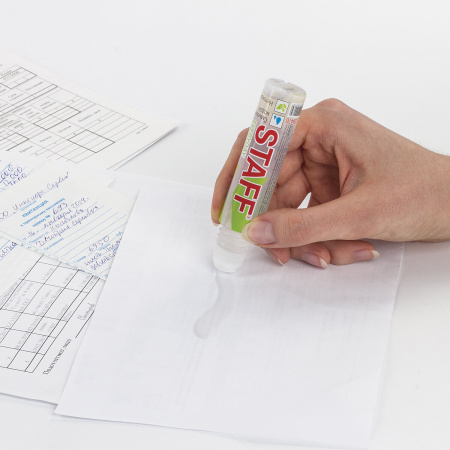 Клей канцелярский STAFF EVERYDAY 30 мл, сетчатый аппликатор, 228476 - Клей канцелярский