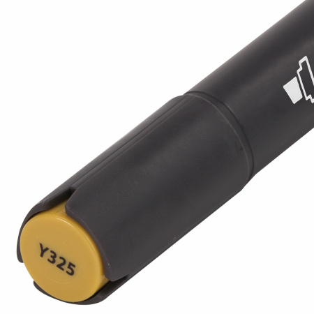 Маркер для скетчинга двусторонний 1 мм - 6 мм BRAUBERG ART CLASSIC, ТЕМНО-ЖЕЛТЫЙ (Y325), 151846 - Скетчмаркеры поштучно