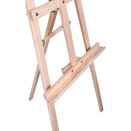 Мольберт напольный из сосны Лира, 170х55х70 см, высота холста до 107 см, BRAUBERG ART CLASSIC, 192260 - Мольберты