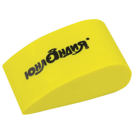 Ластик ЮНЛАНДИЯ "Капля", 38х22х16 мм, цвет ассорти, 228071 - Ластики классические