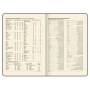 Еженедельник датированный 2024 БОЛЬШОЙ ФОРМАТ 210х297 мм А4, BRAUBERG "Imperial", под кожу, коричневый, 115009 - Еженедельники
