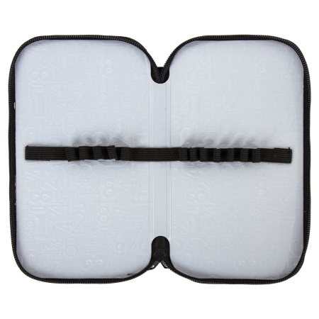 Пенал ЮНЛАНДИЯ, 2 отделения, ламинированный картон, конгрев, 19х11 см, "Red Car", 270176 - Пеналы каркасные