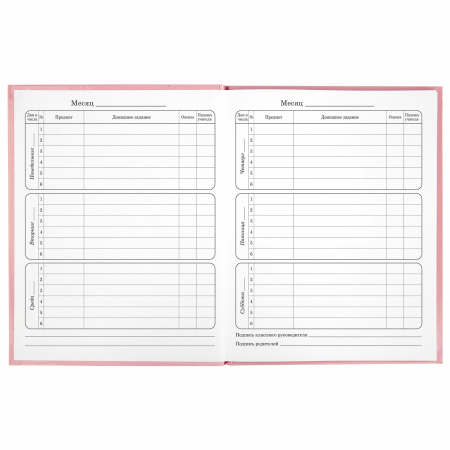 Дневник 1-4 класс 48 л., твердый, ЮНЛАНДИЯ, глянцевая ламинация, с подсказом, "Bunny", 106348 - Дневники для младших классов