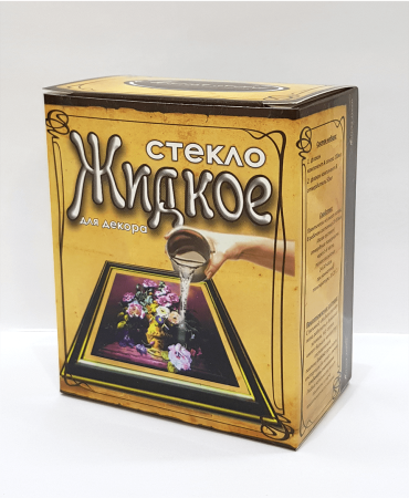 "Жидкое стекло" для декора - Папертоль
