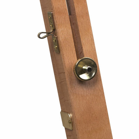 Этюдник BRAUBERG ART CLASSIC, бук, 50х34х11см, высота холста 87см, ножки дерев 90см, ремень, 190654 - Этюдники