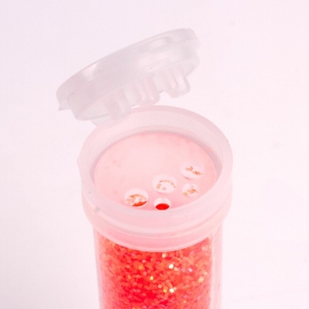 Блестки (глиттер) для декора ОСТРОВ СОКРОВИЩ, НЕОН, 7 грамм, 1 шт, 662219 - Блестки для декора