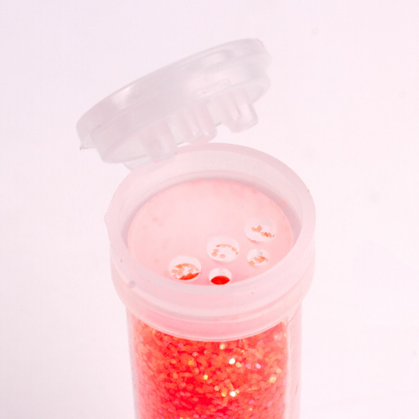 Блестки (глиттер) для декора ОСТРОВ СОКРОВИЩ, НЕОН, 7 грамм, 1 шт, 662219 - Блестки для декора