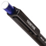 Ручка шариковая автоматическая с грипом BRAUBERG "Doc", СИНЯЯ, корпус черный, узел 0,7 мм, линия письма 0,35 мм, 141154 - Ручки шариковые автоматические