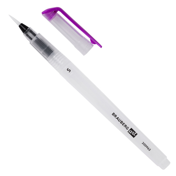 Кисти художественные с резервуаром для воды, синтетика, набор 6 шт., BRAUBERG ART DEBUT, 200965 - Кисти художественные в наборах