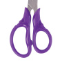 Ножницы BRAUBERG "FRUITY", 130 мм, ассорти, эргономичные ручки, закругленные лезвия, 236980 - Ножницы универсальные