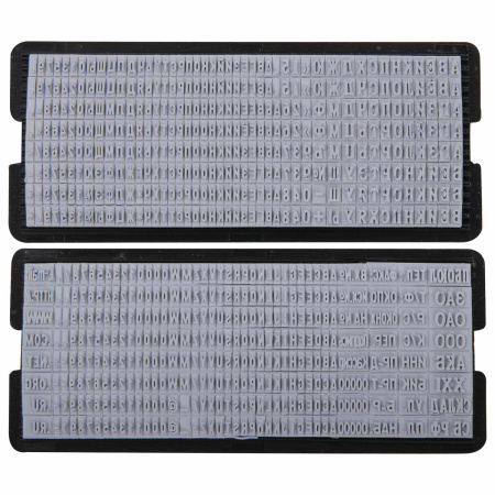 Штамп самонаборный 4-строчный STAFF, оттиск 48х18 мм, "Printer 8052", КАССЫ В КОМПЛЕКТЕ, 237424 - Штампы прямоугольные самонаборные