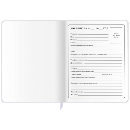 Дневник 1-4 класс 48 л., кожзам (гибкая), печать, фольга, ЮНЛАНДИЯ, "Лисёнок", 106216 - Дневники для младших классов