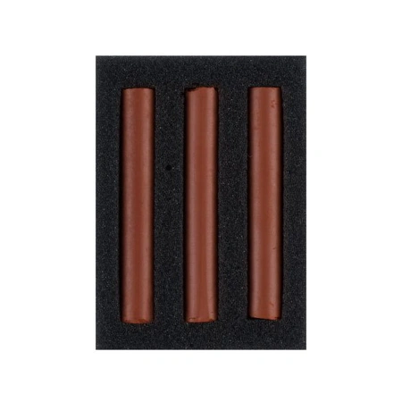 Набор сухих художественных графических материалов "Ладога": сангина 3 мелка - Мел, графит, сепия, сангина, соус, уголь художественные