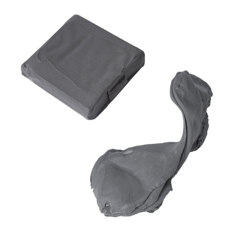 Ластик-клячка художественный BRAUBERG ART "CLASSIC" 40х36х10 мм, супермягкий, серый, 228064 - Художественные ластики и клячки