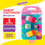 Набор ластиков фигурных ЮНЛАНДИЯ "СЛАДКИЕ ИСТОРИИ", 3 шт., ассорти, 229594 - Ластики классические