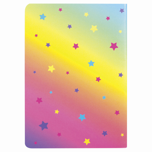 Блокнот МАЛЫЙ ФОРМАТ (103х148 мм) А6, 32 л., сшивка, декор, клетка, ЮНЛАНДИЯ, Единорог, 662707 - Блокноты детские