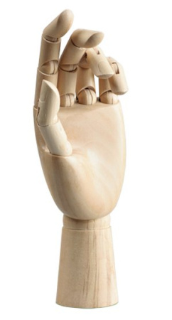 Модель "рука", 25 см, женская левая