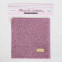 Декоративная ткань для творчества с блёстками "Лавандовые мечты", размер отреза 33* 33 см - Глиттерная ткань