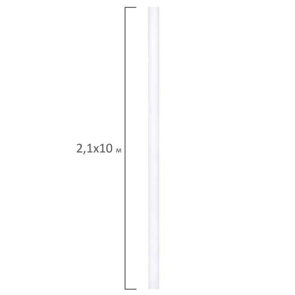 Холст в рулоне BRAUBERG ART DEBUT, 2,1x10 м, грунт., 280 г/м2, 100% хлопок, мелкое зерно, 191031 - Холсты