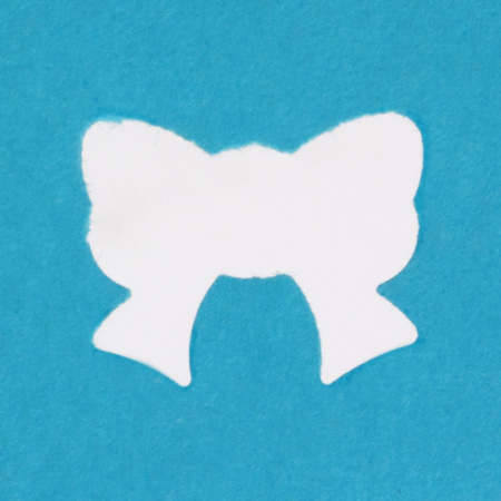 Дырокол фигурный "Бантик", диаметр вырезной фигуры 16 мм, ОСТРОВ СОКРОВИЩ, 227150 - Дыроколы фигурные для творчества