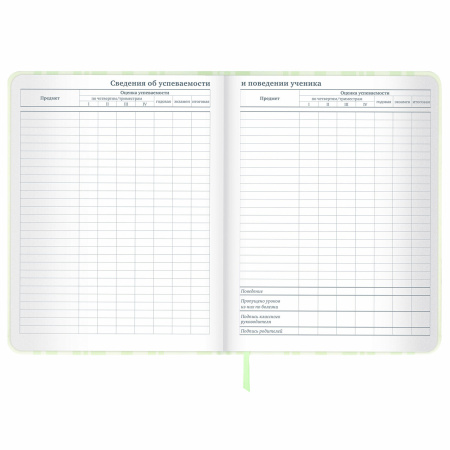 Дневник 1-11 класс 48 л., кожзам (твердая с поролоном), печать, наклейки, BRAUBERG, "Relax", 106190 - Дневники универсальные