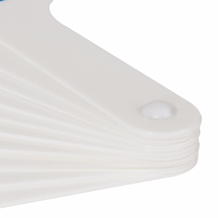 Веер-касса (гласные, согласные и цифры) ЮНЛАНДИЯ, НАБОР 3 шт., европодвес, 270432 - Веера-кассы