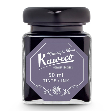 Чернила KAWECO 50мл стекло полночный синий