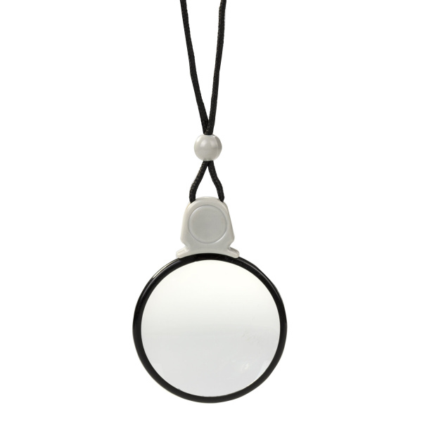 Лупа просмотровая нашейная STAFF, 4-х кратное увеличение, на шнурке, диаметр 50 мм, 455432 - Лупы