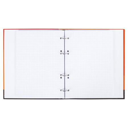 Тетрадь на кольцах А5 (165х215 мм), 120 листов, твердый картон, клетка, BRAUBERG, Моноколор, 403275 - Тетради на кольцах и сменные блоки к ним