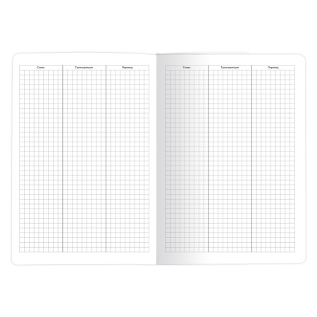 Тетрадь-словарь для записи иностранных слов, А5, 60 л., КОЖЗАМ, сшивка, клетка, "Travel", BRAUBERG, 404037 - Тетради предметные