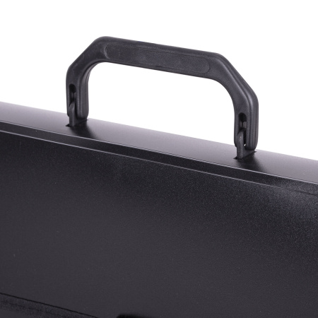 Папка-портфель пластиковая BRAUBERG ПРЕЗИДЕНТ А4 (390х260х40 мм), 3 отделения, черная, РОССИЯ, 226022 - Портфели пластиковые