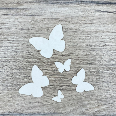 Чипборд "Бабочки (набор)" толщина 1,55 мм