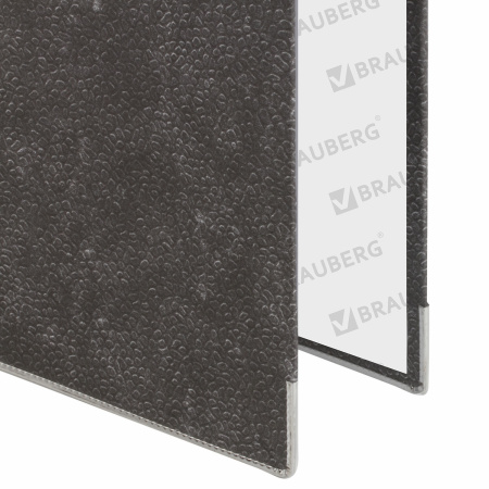 Папка-регистратор BRAUBERG, фактура стандарт, с мраморным покрытием, 75 мм, зеленый корешок, 220990 - Папки-регистраторы с арочным механизмом