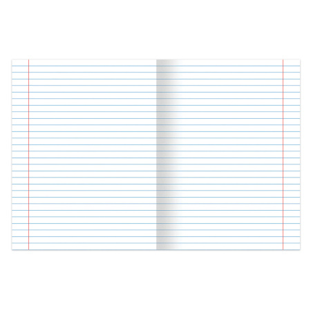 Тетрадь А5 96 л. BRAUBERG скоба, линия, обложка картон, "Natural" (микс в спайке), 404440 - Тетради более 60 листов