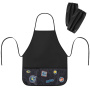 Фартук с нарукавниками для уроков труда BRAUBERG, 3 кармана, 45x54 см, "Space Mission", 271636 - Аксессуары для рисования