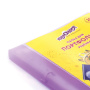 Папка для портфолио ребенка, 2 кольца, 20 файлов, полупрозрачная фиолетовая, ЮНЛАНДИЯ, 129802 - Портфолио