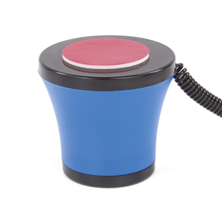 Ручка шариковая настольная масляная BRAUBERG "Стенд-Пен №1", СИНЯЯ, корпус черный/синий, линия письма 0,35 мм, 141884 - Ручки шариковые на подставке