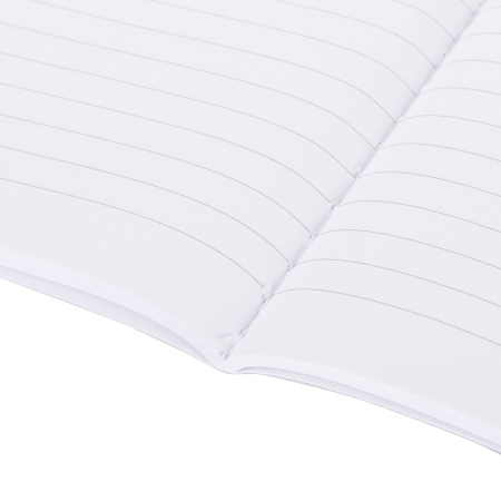 Тетрадь 48 л. в линию обложка кожзам под рогожку, сшивка, A5 (147х210мм), РОЗОВЫЙ, BRAUBERG HARMONY, 403837 - Тетради 40-48 листов