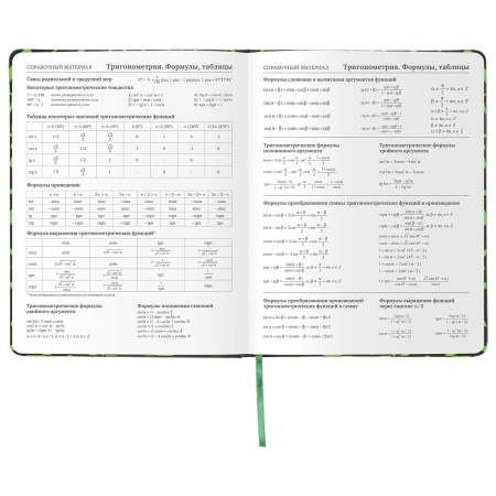 Дневник 1-11 класс 48 л., кожзам (твердая с поролоном), флуоресцентный, BRAUBERG, "ШРИФТ", 105983 - Дневники для старших классов
