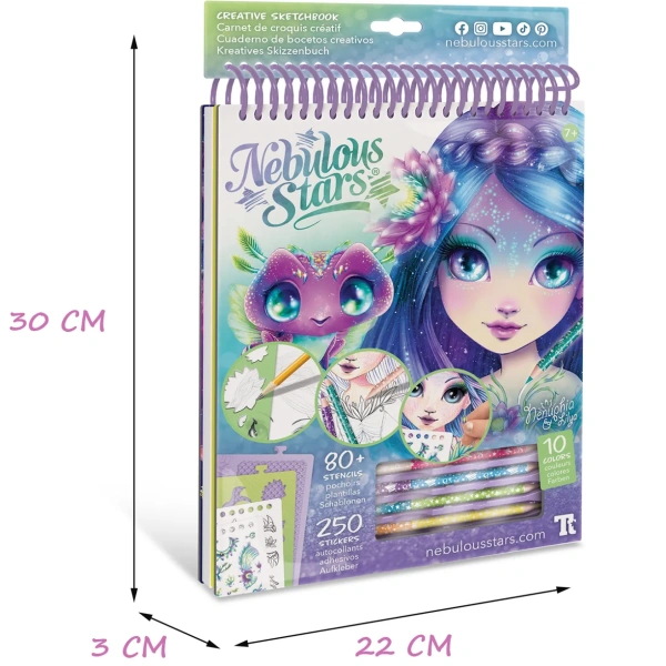 Серия Nenuphia: Раскраска для девочек - Наборы для рисования