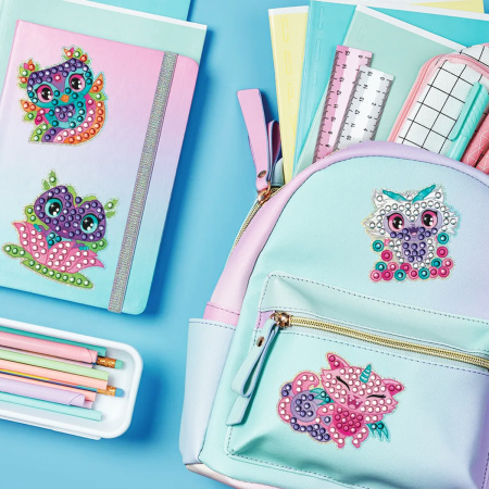 Серия Space: Набор шаблонов мини-животных для декорирования стразами - Наборы для декорирования