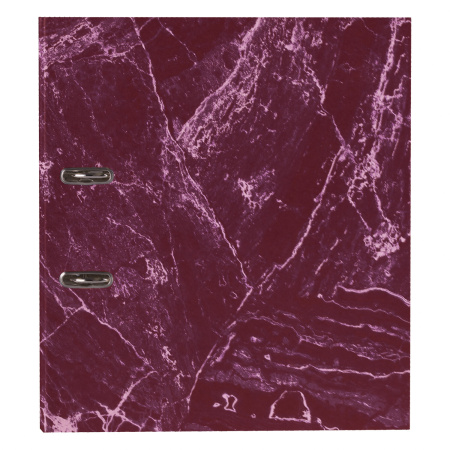 Папка-регистратор STAFF "Basic" БЮДЖЕТ с мраморным покрытием, 70 мм, без уголка, красная, 229619 - Папки-регистраторы с арочным механизмом