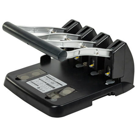 Дырокол на 4 отверстия металлический МОЩНЫЙ BRAUBERG "Heavy Duty Extra", до 150 листов, 270555 - Дыроколы на 4 отверстия